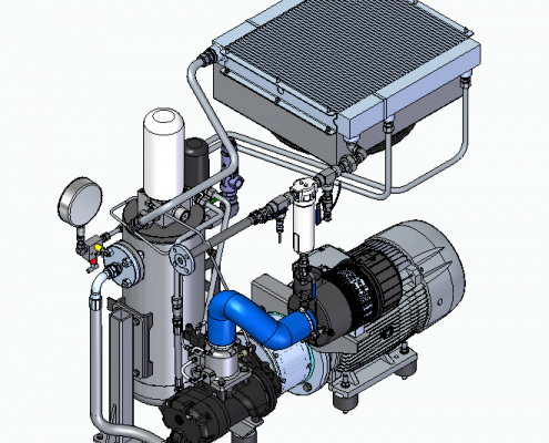 Gruppo compressore skid